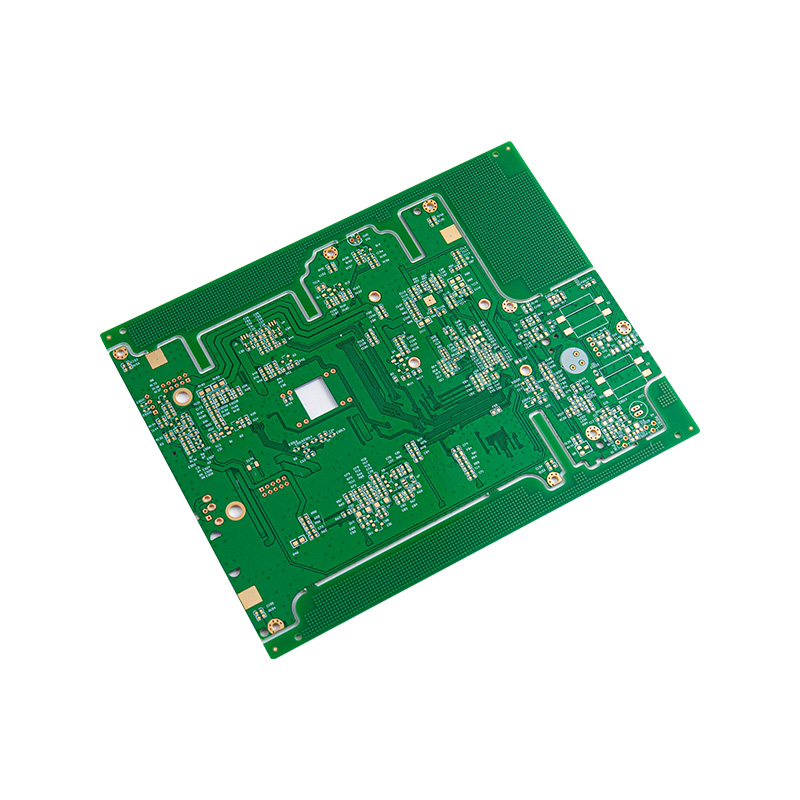 PCB mạ vàng nhiều lớp OEM Fr-4 màu xanh lá cây